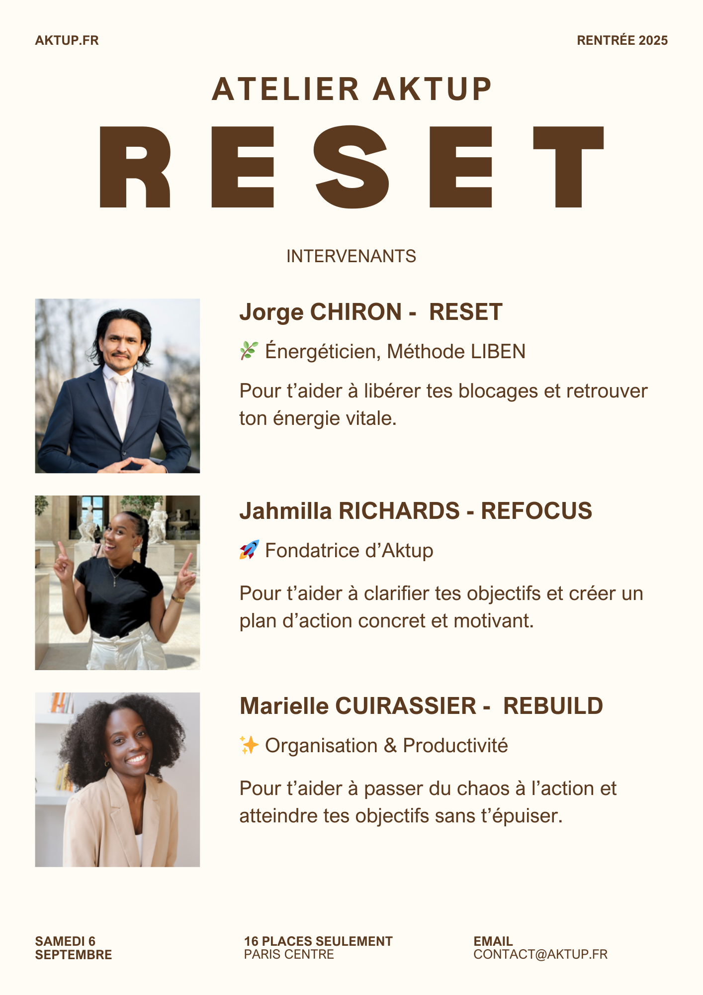 Atelier RESET Aktup