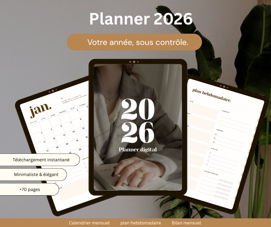 Le Planner Digital 2026