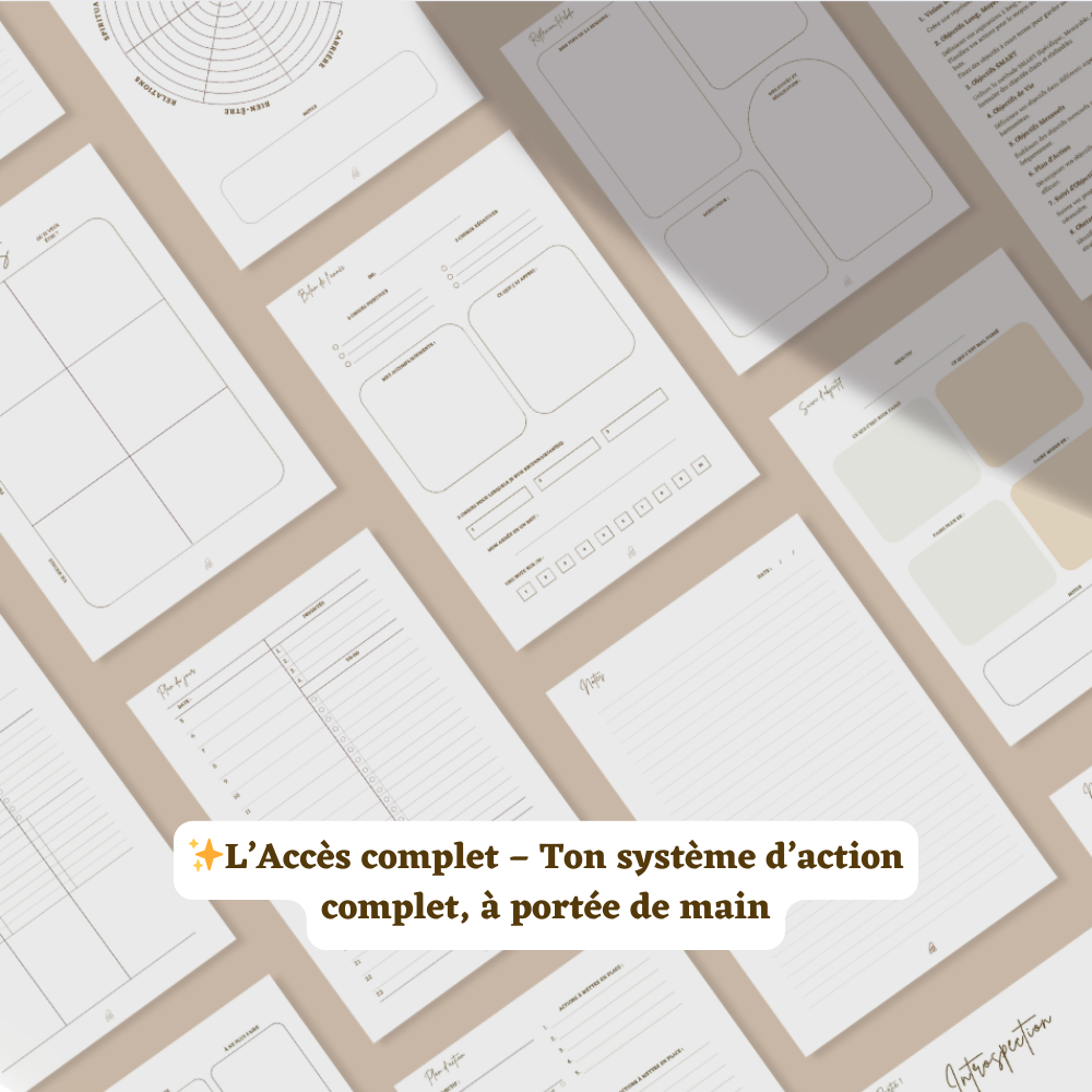 Accès complet + Kit planner offert