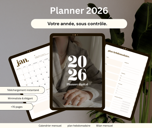 Le Planner Digital 2026