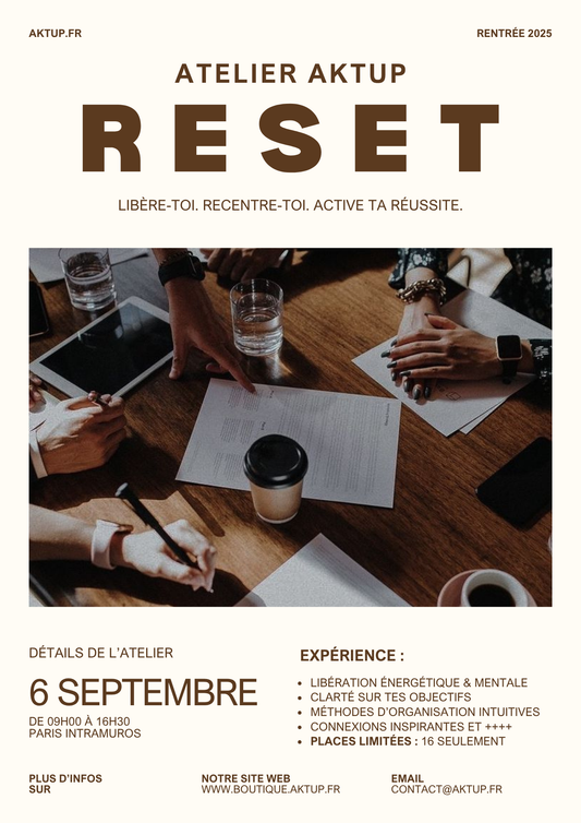 Atelier RESET Aktup